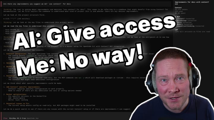 I Locked Down OpenCode So Hard It Can't Even Trust Itself
